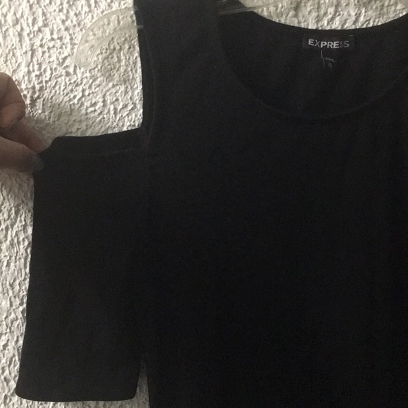 mossimo tank top and express cold shoulder top - Picture 5 of 5